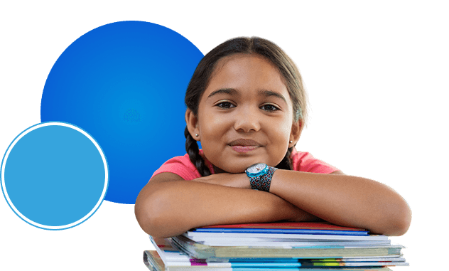 Girl with Circles
